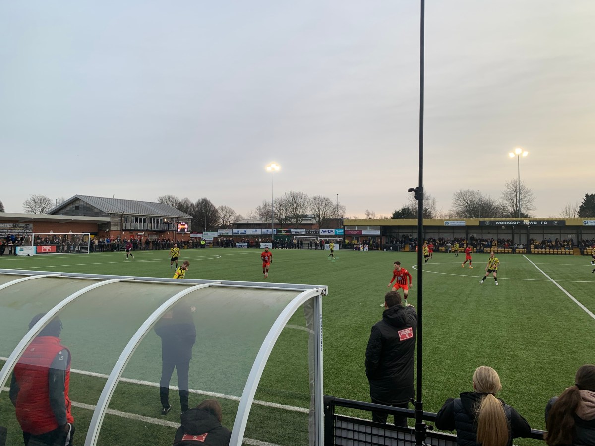 26th December 2023 Worksop Town versus Basford&nbsp;United
